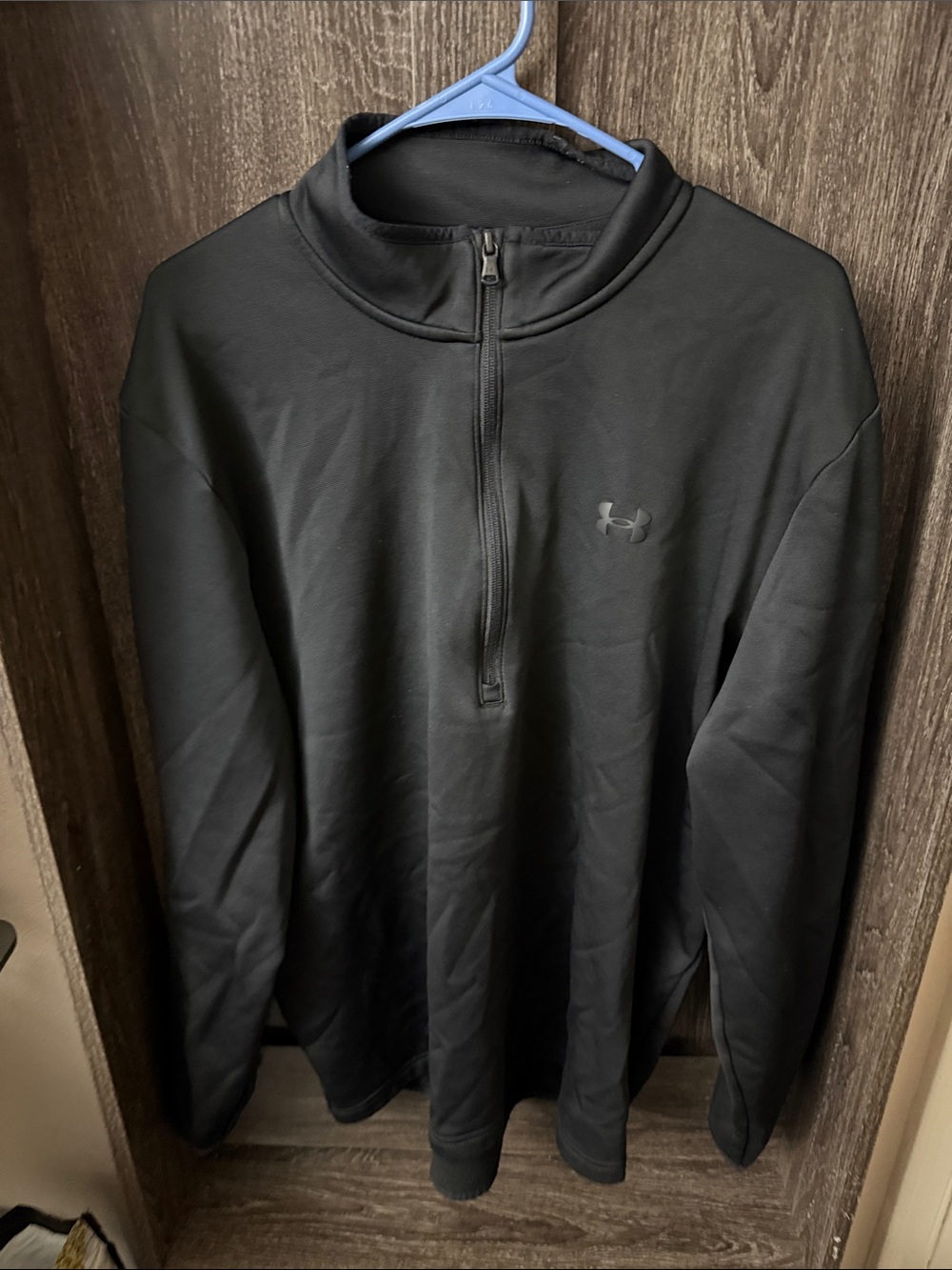 Under Armour Black Half-Zip Men's Performance Pullover